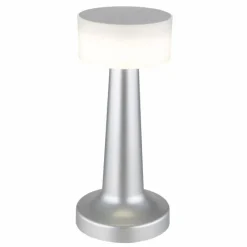 Luminaires Globo Lighting Angelika Lampe à poser LED Nickel mat, 1 lumière* Éclairage Led