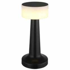 Luminaires Globo Lighting Angelika Lampe à poser LED Noir, 1 lumière* Éclairage Led