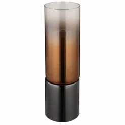 Luminaires Globo Lighting Annika Lampe à poser Chrome, Noir, 1 lumière