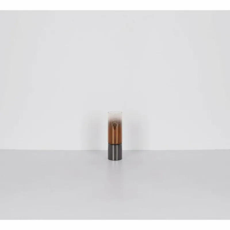 Luminaires Globo Lighting Annika Lampe à poser Chrome, Noir, 1 lumière