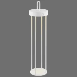 Luminaires Leuchten Direkt ANSELM Lampadaire LED Blanc, 1 lumière