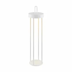 Luminaires Leuchten Direkt ANSELM Lampadaire LED Blanc, 1 lumière