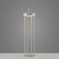 Luminaires Leuchten Direkt ANSELM Lampadaire LED Gris, 1 lumière