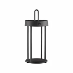 Luminaires Leuchten Direkt ANSELM Lampe à poser LED Noir, 1 lumière