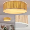 Lampes En Tissu-hofstein Antillo Plafonnier beige, Écru, Blanc, 3 lumières