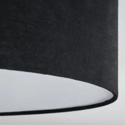 Lampes En Tissu-hofstein Antillo Plafonnier Blanc, 3 lumières