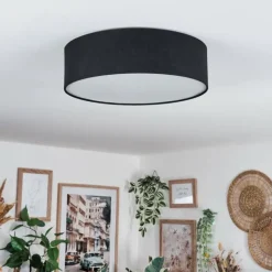 Lampes En Tissu-hofstein Antillo Plafonnier Blanc, 3 lumières