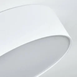 Lampes En Tissu-hofstein Antillo Plafonnier Blanc, 3 lumières