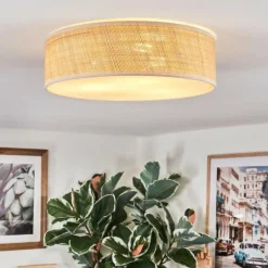 Luminaires Scandinaves-hofstein Antillo Plafonnier Blanc, 3 lumières