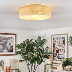 Luminaires Scandinaves-hofstein Antillo Plafonnier Blanc, 3 lumières