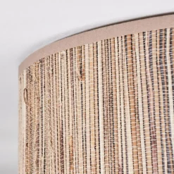 Lampes En Tissu-hofstein Antillo Plafonnier Nickel mat, 3 lumières