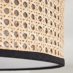 Lampes En Tissu-hofstein Antillo Plafonnier Nickel mat, 3 lumières