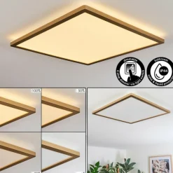 Lampes Dorées-hofstein Antra Plafonnier, Panel LED Or, 1 lumière