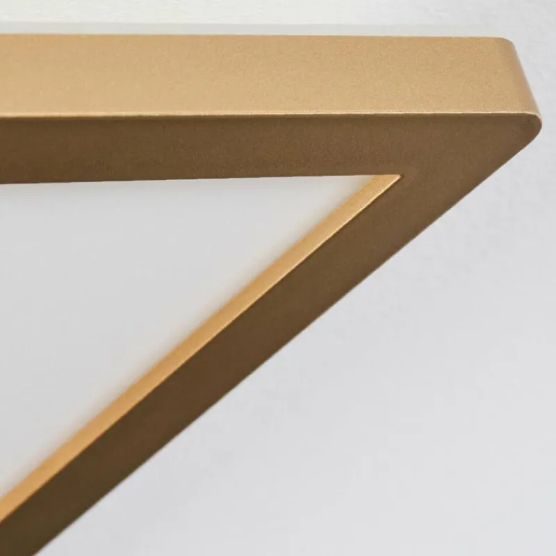 Lampes Dorées-hofstein Antra Plafonnier, Panel LED Or, 1 lumière