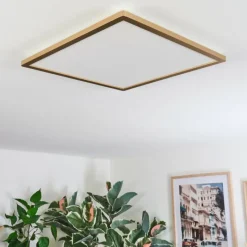 Lampes Dorées-hofstein Antra Plafonnier, Panel LED Or, 1 lumière