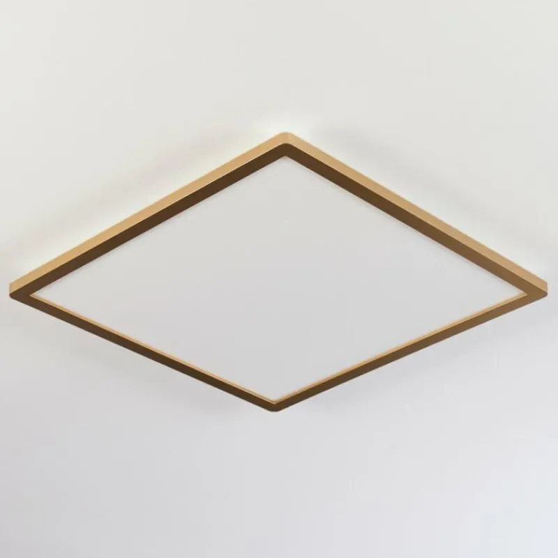 Lampes Dorées-hofstein Antra Plafonnier, Panel LED Or, 1 lumière