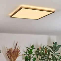 Lampes Dorées-hofstein Antra Plafonnier, Panel LED Or, 1 lumière