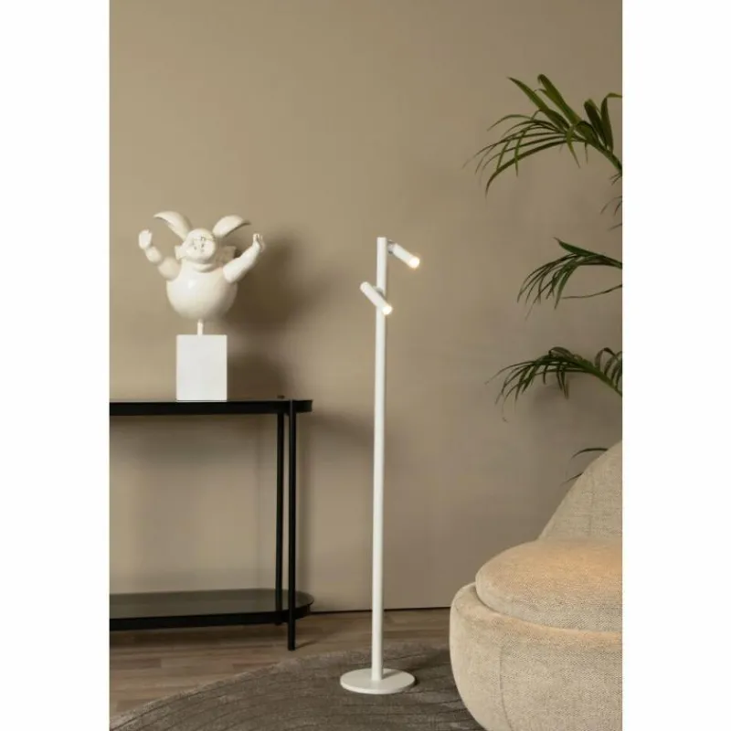Luminaires Lucide ANTRIM Lampadaire LED Blanc, 2 lumières* Éclairage Led