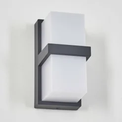 hofstein Antua Lampe murale d´extérieur, Luminaire Up & Down Anthracite, 1 lumière