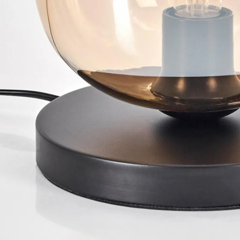 hofstein Apedo Lampe à poser Ambre, Clair, 1 lumière