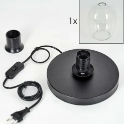 hofstein Apedo Lampe à poser Clair, 1 lumière