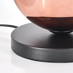 hofstein Apedo Lampe à poser Clair, Cuivré, 1 lumière