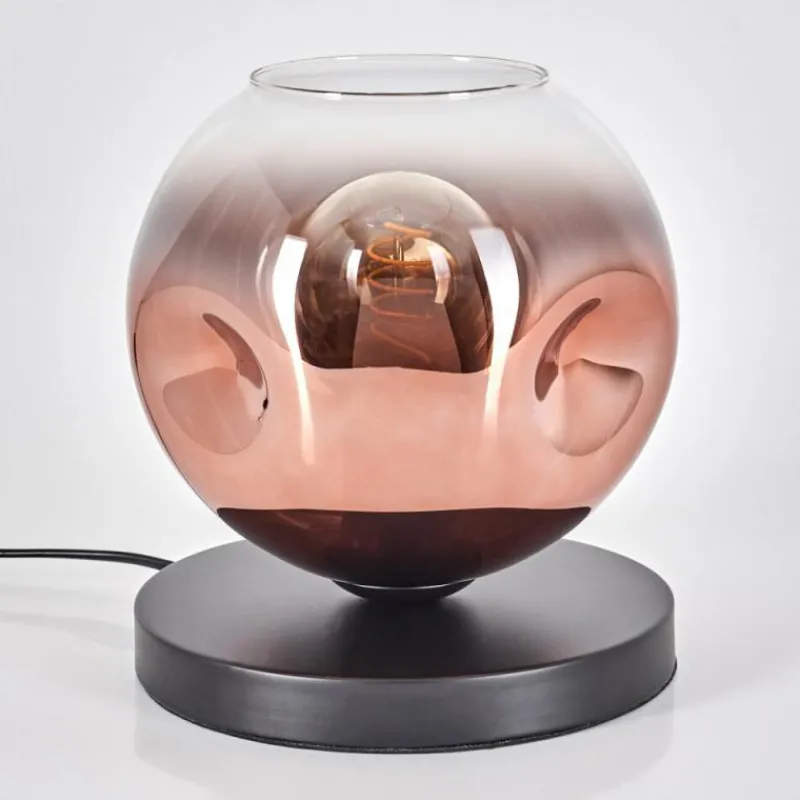 hofstein Apedo Lampe à poser Clair, Cuivré, 1 lumière