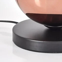 hofstein Apedo Lampe à poser Cuivré, 1 lumière