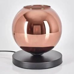 hofstein Apedo Lampe à poser Cuivré, 1 lumière