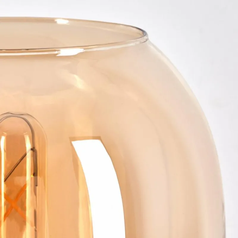 hofstein Apedo Lampe à poser Noir, 1 lumière