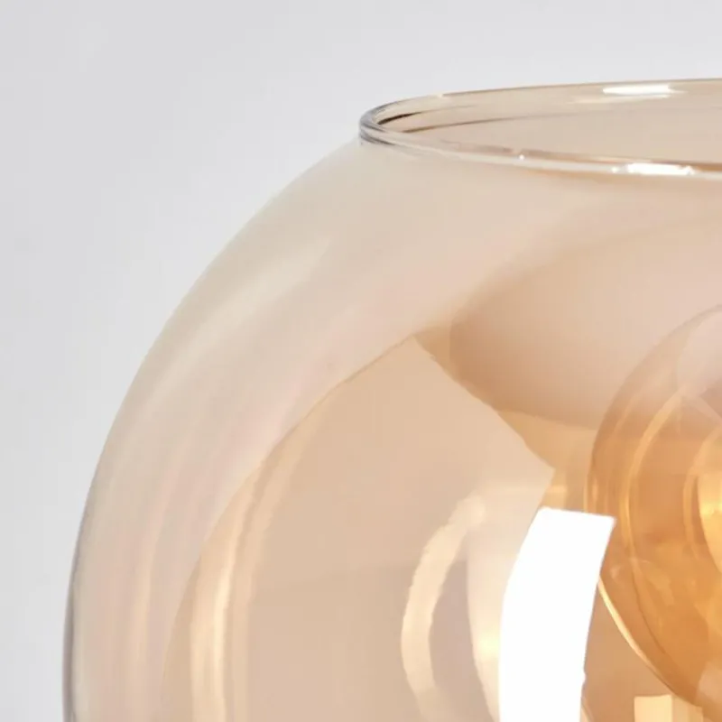 hofstein Apedo Lampe à poser Noir, 1 lumière