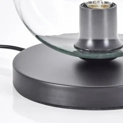 hofstein Apedo Lampe à poser Noir, 1 lumière