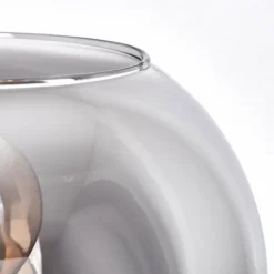 hofstein Apedo Lampe à poser Noir, 1 lumière