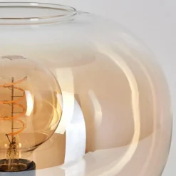 hofstein Apedo Lampe à poser Noir, 1 lumière