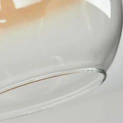 hofstein Apedo Plafonnier Ambre, Clair, 1 lumière