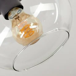 hofstein Apedo Plafonnier, Boule lumineuse Clair, 1 lumière