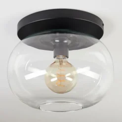 hofstein Apedo Plafonnier, Boule lumineuse Clair, 1 lumière