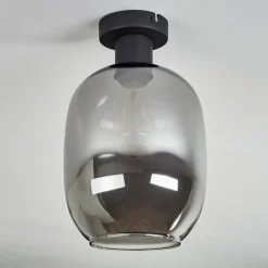 hofstein Apedo Plafonnier Fumé, 1 lumière