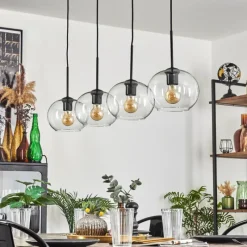 hofstein Apedo Suspension Clair, 4 lumières