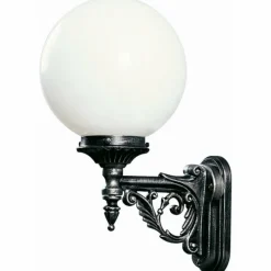 Luminaires Albert Leuchten Applique Albert 609 Noir, Argenté, 1 lumière