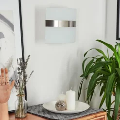 hofstein Applique Avellino Chrome, Chrome brossé, 1 lumière