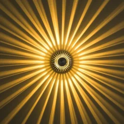 Lampe Turque-hofstein Applique Cantoni Nickel mat, 1 lumière