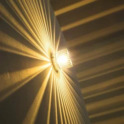 Lampe Turque-hofstein Applique Cantoni Nickel mat, 1 lumière