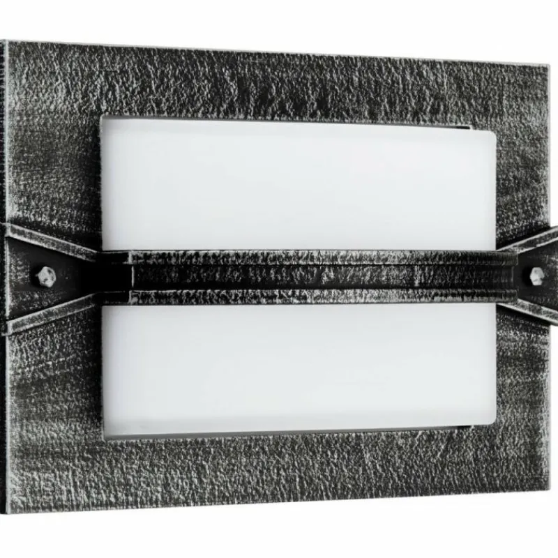 Luminaires Rustiques-Luminaires Albert Leuchten Applique extérieure Albert 6263 Noir, Argenté, 1 lumière