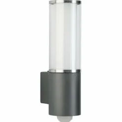 Luminaires Albert Leuchten Applique extérieure Albert 320 Anthracite, Acier inoxydable, 1 lumière, Détecteur de mouvement