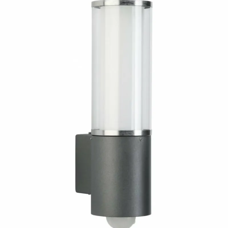 Luminaires Albert Leuchten Applique extérieure Albert 320 Anthracite, Acier inoxydable, 1 lumière, Détecteur de mouvement