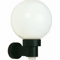 Luminaires Albert Leuchten Applique extérieure Albert 257 Noir, 1 lumière, Détecteur de mouvement