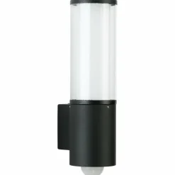 Luminaires Albert Leuchten Applique extérieure Albert 320 Noir, 1 lumière, Détecteur de mouvement