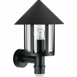 Luminaires Albert Leuchten Applique extérieure Albert 1825 Noir, 1 lumière, Détecteur de mouvement