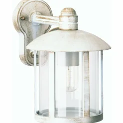 Luminaires Rustiques-Luminaires Albert Leuchten Applique extérieure Albert 1835 Or, Blanc, 1 lumière